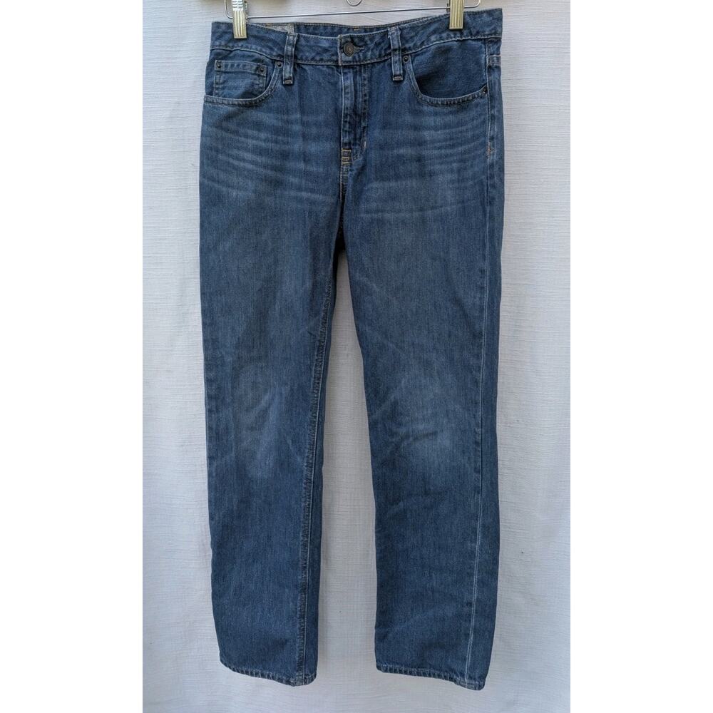 Polo Ralph Lauren Boys Slim Fit Straight Leg Jeans Sz 18 Cotton Medium Wash‎